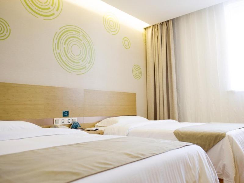 Greentree Inn Nantong Qidong Lvsi Harbour Express Hotel Exteriör bild