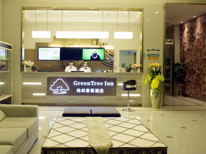 Greentree Inn Nantong Qidong Lvsi Harbour Express Hotel Exteriör bild