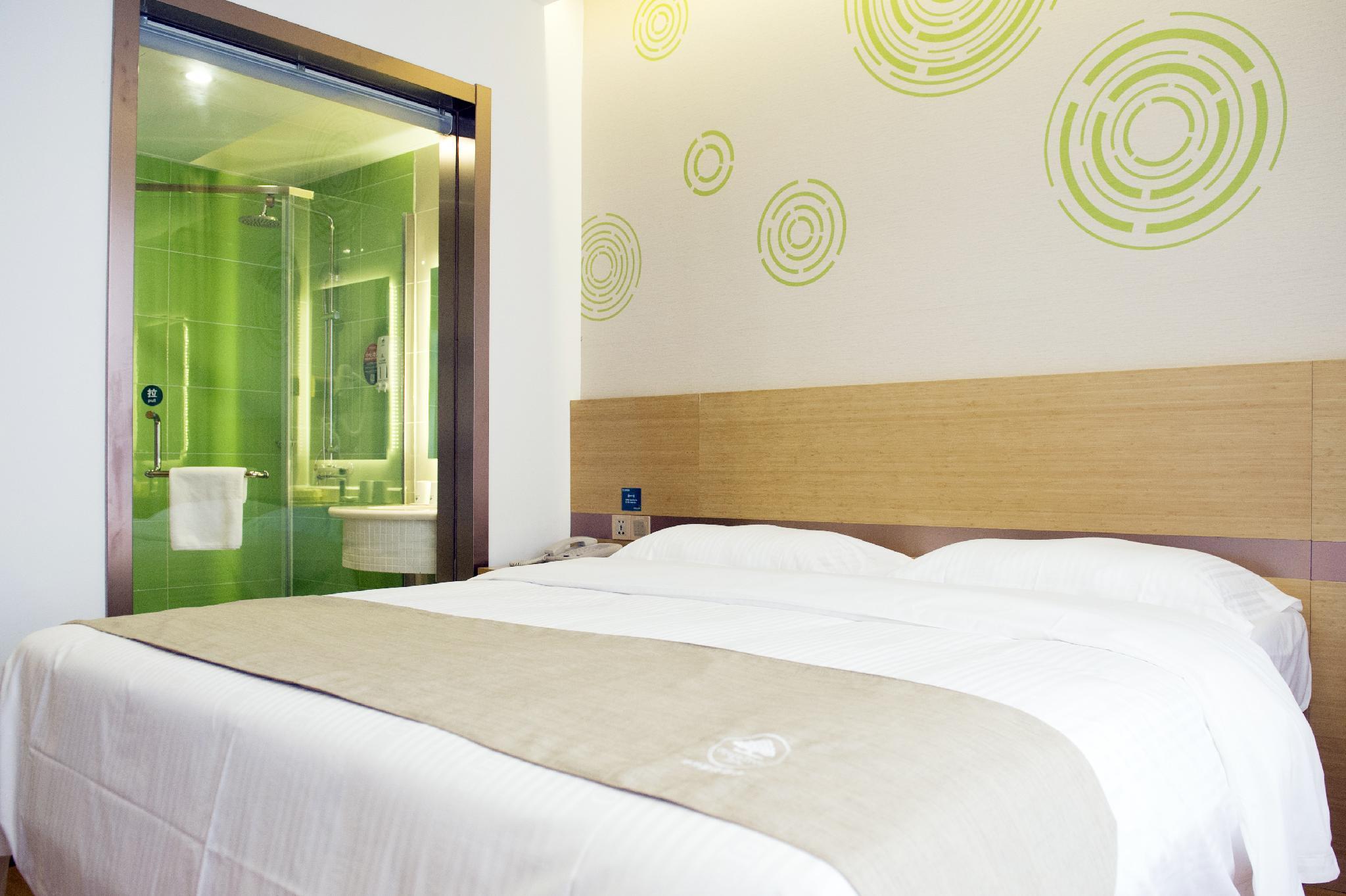Greentree Inn Nantong Qidong Lvsi Harbour Express Hotel Exteriör bild
