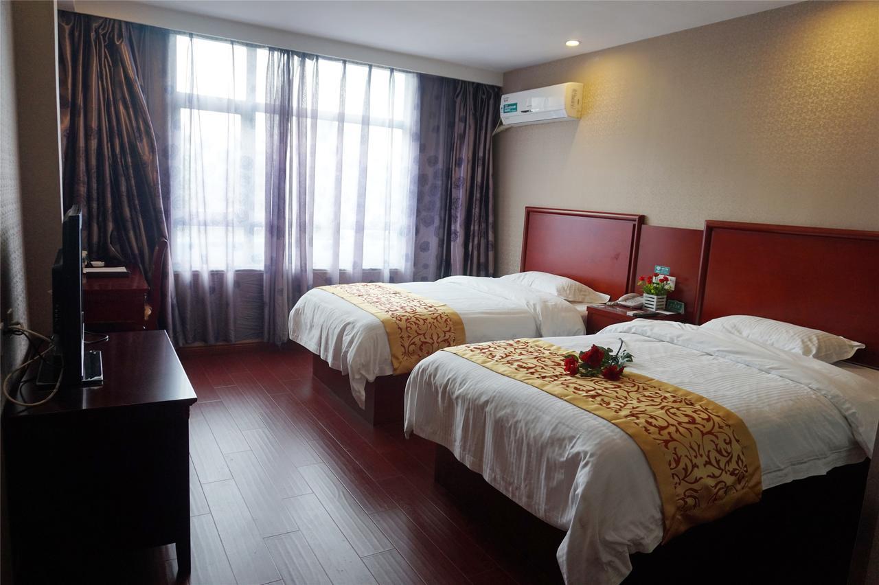 Greentree Inn Nantong Qidong Lvsi Harbour Express Hotel Exteriör bild