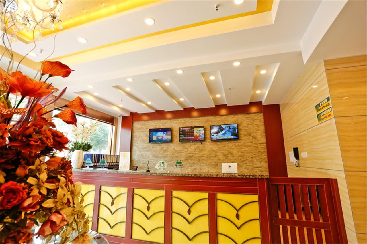 Greentree Inn Nantong Qidong Lvsi Harbour Express Hotel Exteriör bild