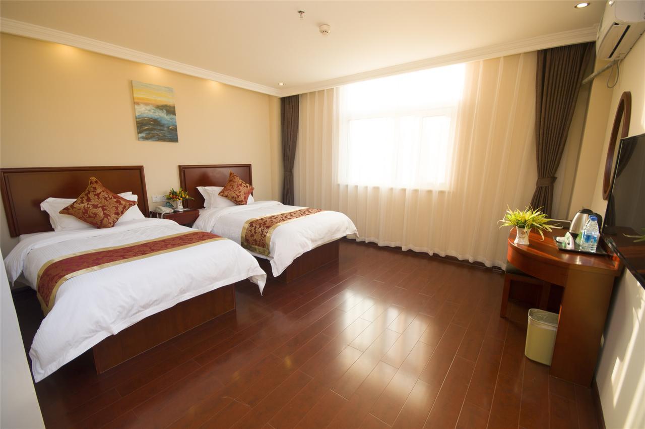 Greentree Inn Nantong Qidong Lvsi Harbour Express Hotel Exteriör bild