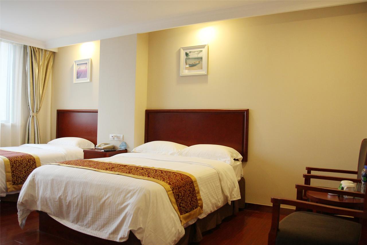 Greentree Inn Nantong Qidong Lvsi Harbour Express Hotel Exteriör bild