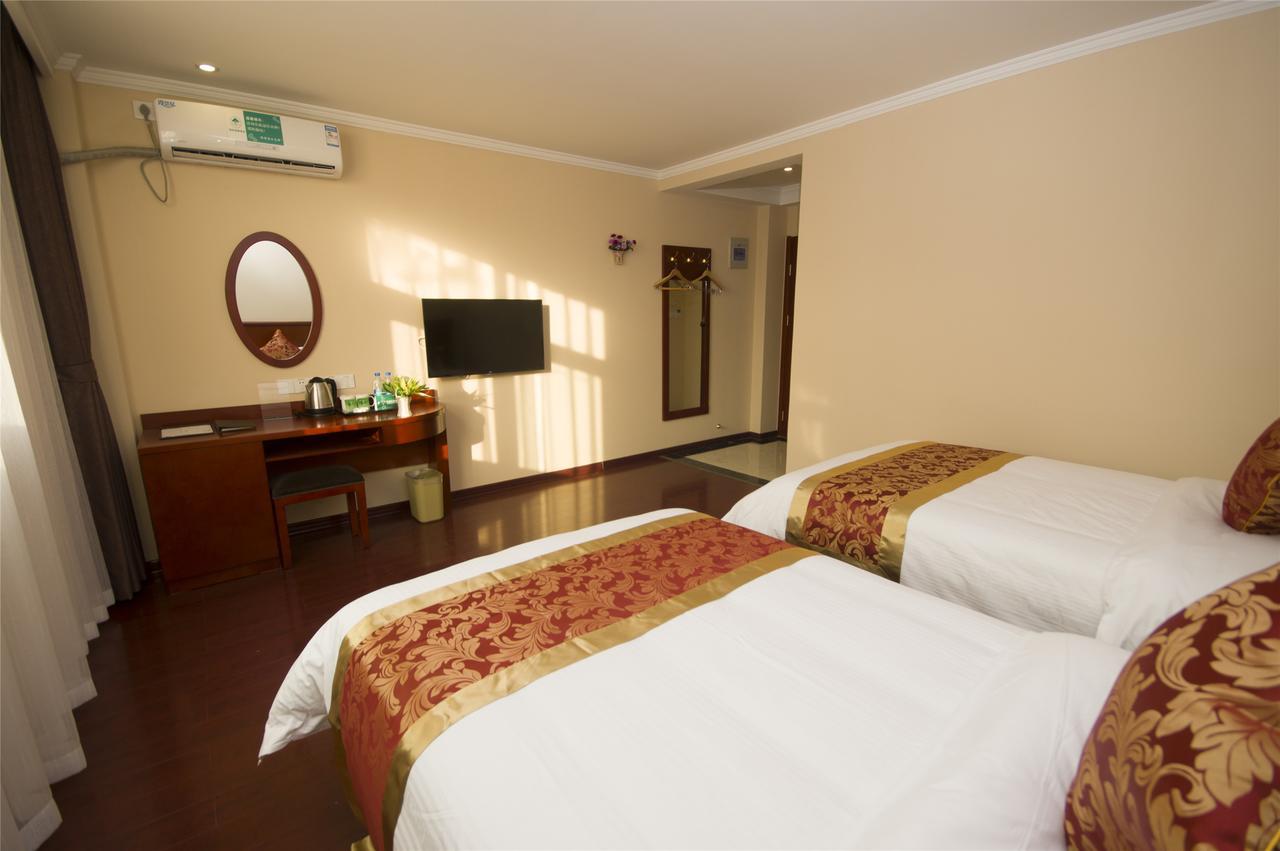 Greentree Inn Nantong Qidong Lvsi Harbour Express Hotel Exteriör bild